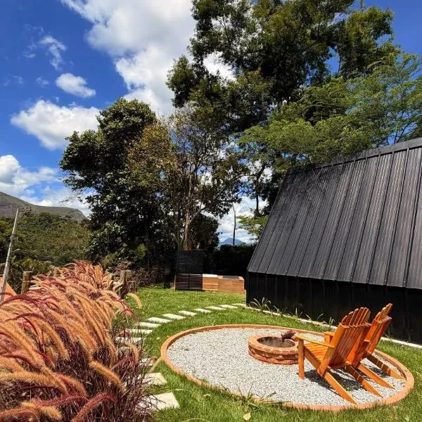 Chalé Manga Larga,Refúgio Romântico em Itaipava โรงแรมในอารารัส เปโตรโปลิส