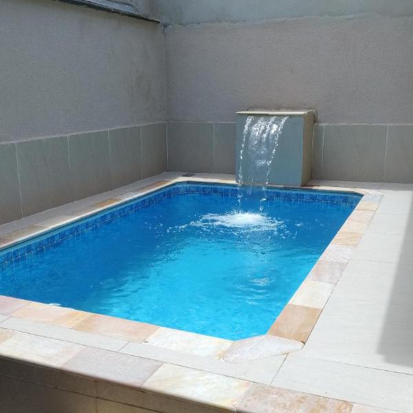 Linda casa de praia sobre as ondas - casa em condomínio com 1 vaga de garagem