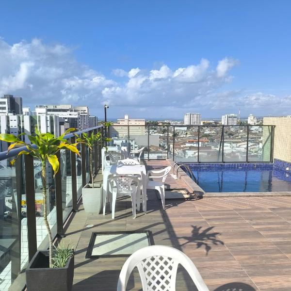 PAJUÇARA BEACH - 2 quartos, com piscina e garagem