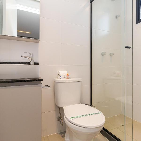 Apto Perfeito para o casal com Piscina, Academia e Coworking