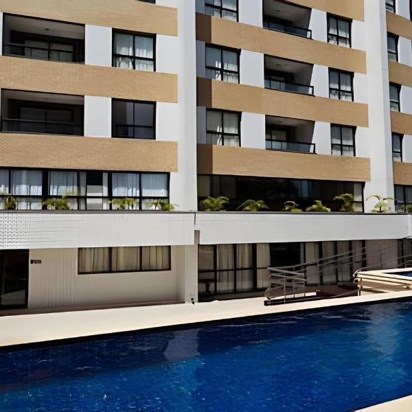 Loft em Ponta Negra com piscina e vista para o mar