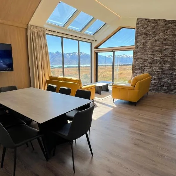 Guide Hill Station Lodge, hótel í Glentanner