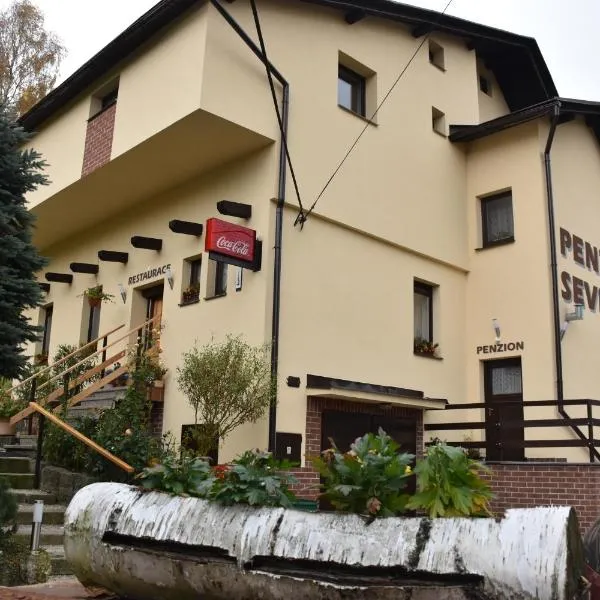 Penzion Severka, hotel Smržovkában