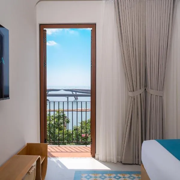 Phu Quoc में, होटल Noska Hotel Sunset Town Sea View & Fireworks