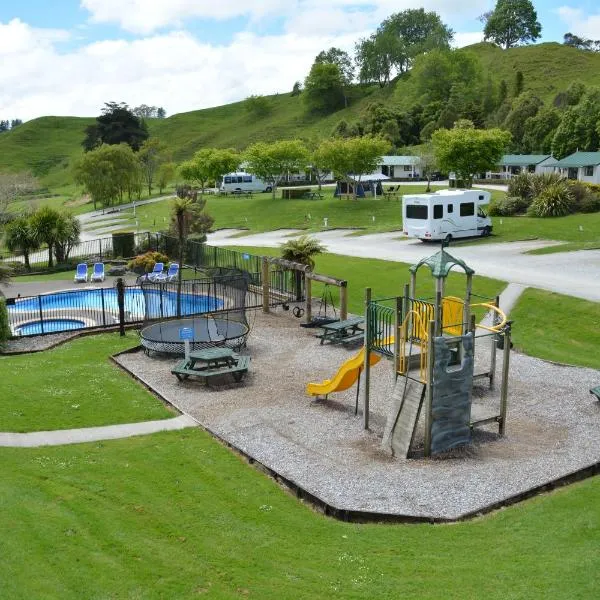 Waitomo TOP 10 Holiday Park, viešbutis mieste Vaitomo urvai