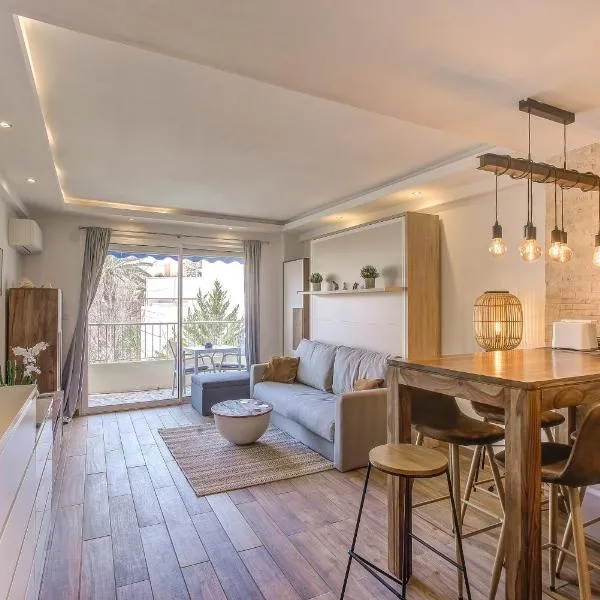 WIlson Palace - Studio avec terrasse et climatisation – hotel w mieście Antibes