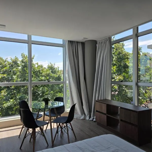 Monoambiente nuevo con piscina, hotel sa San Pedro