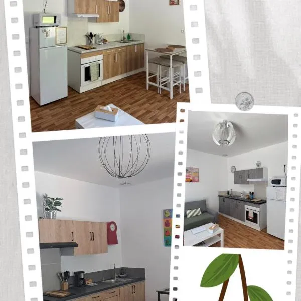 LES CERISIERS Mb4-Mb5-Mb6 Fonctionnel - Entrée autonome & Parking privé, hotel en Damparis