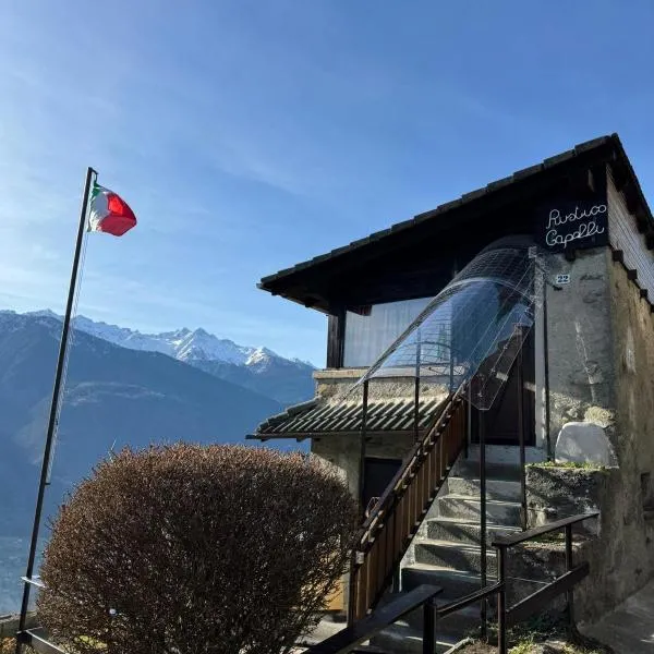 rustico capelli, hotell i Teglio