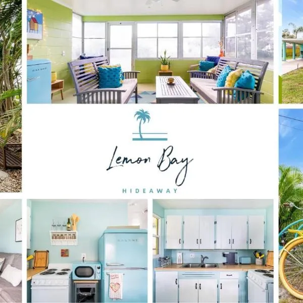 Lemon Bay Hideaway, Retro Beach Bungalow, hótel í Venice