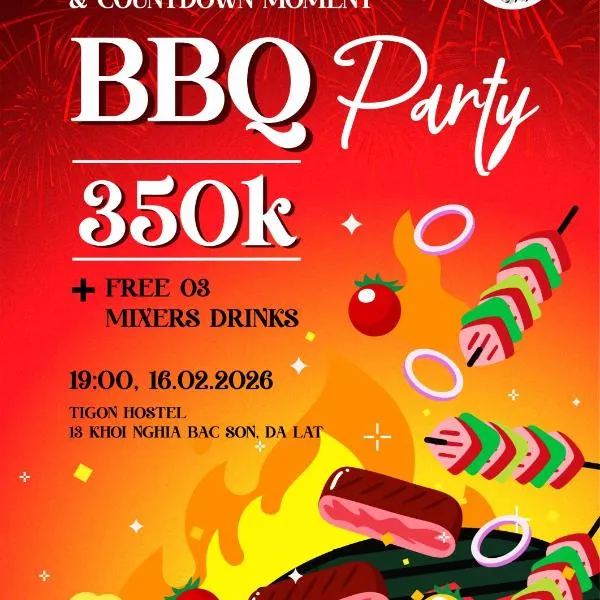 Tigon Dalat Hostel, hotel em Da Lat