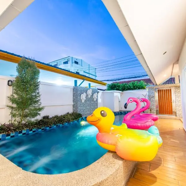 C5 South Suksabai Private Villa Pool & BBQ Grill, hotel v destinaci Pattaya South