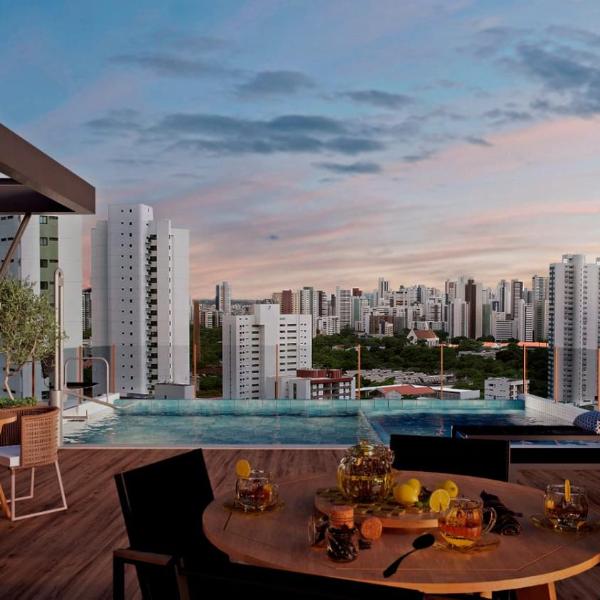 Flat novo e moderno no bairro da Torre - Foto 3