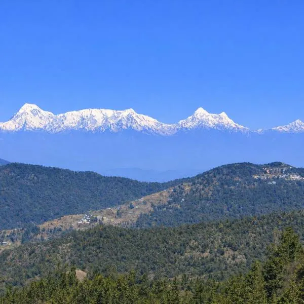 Kafal Pako Resort - Himalayan View Resort In Mukteshwar, hotel en Mukteshwar