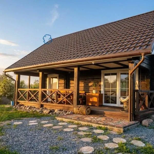 Rastinis namas šalia Vilniaus - Sudervės pirtelė - poilsis gamtoje tarp tvenkinių, hotel em Sudervė