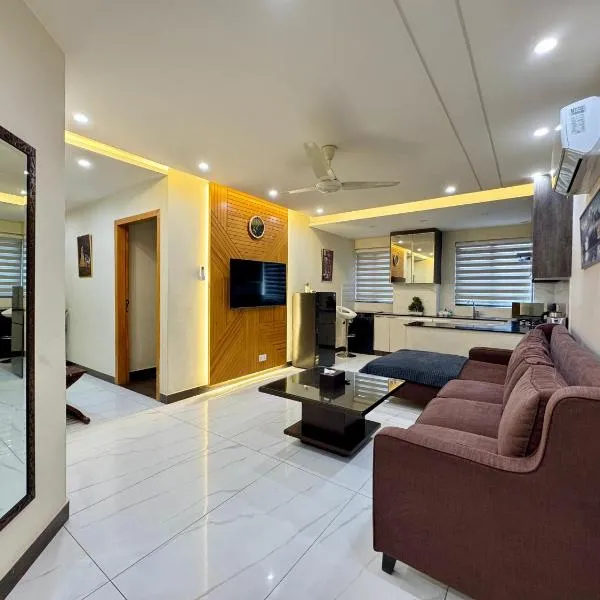 Lahore में, होटल Lux Haven Apartments in Lahore near Gulberg - Exclusive Spaces for Exceptional Stays