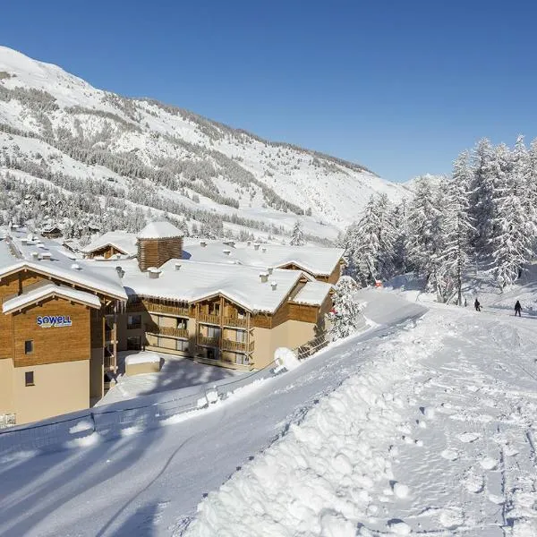 SOWELL HÔTEL L'Alpe Blanche, khách sạn ở Vars