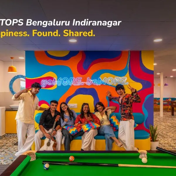 goSTOPS Bengaluru, Indiranagar - Private Rooms & Dorms、バンガロールのホテル