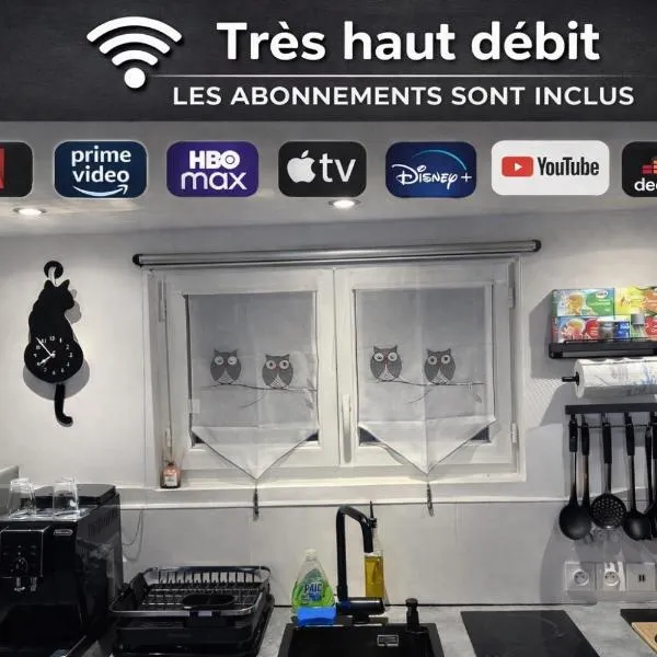 Chez Pascal et Louna au calme avec Jacuzzi ! Proche PARIS et RER B et CDG AÉROPORT, ξενοδοχείο σε Sevran