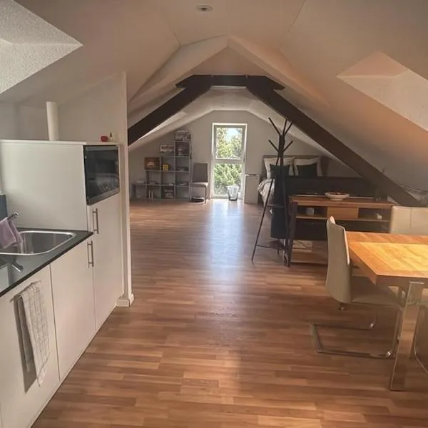 Sargans में, होटल Bright attic apartment with charm