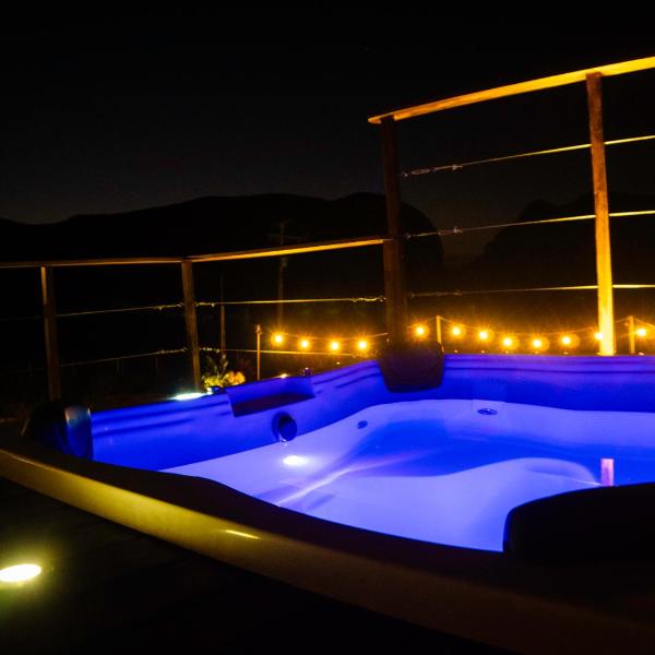Cabana Kattegat, luxo, jacuzzi, lareira, vista espetacular - Foto 4