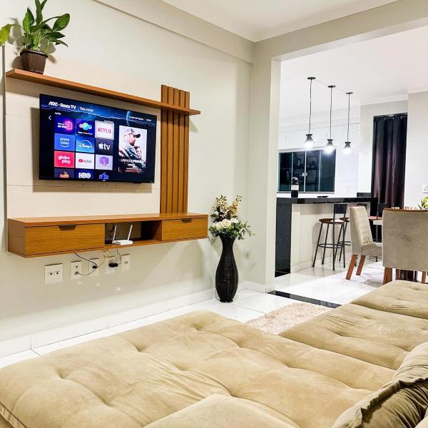 APË GOLD NO CENTRO DA CIDADE COM AR E CAMA KINg - Foto 5