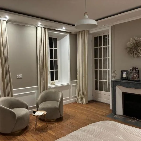 Chambre dans demeure de caractère, hotelli kohteessa Missy-sur-Aisne