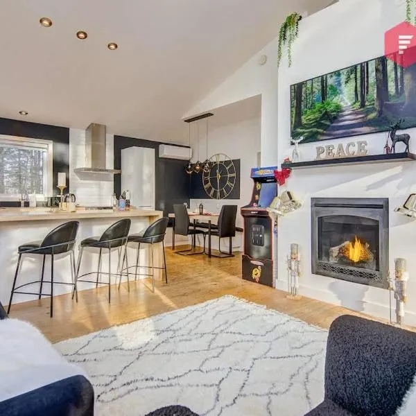 Casa Ibéricos in Portneuf / SPA Pool Sauna Trails โรงแรมในPont-Rouge