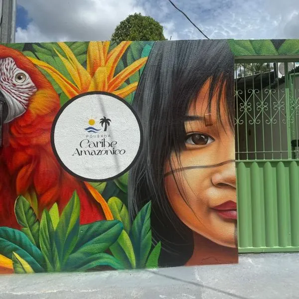 Pousada Caribe Amazônico Alter do Chão - 1 quarteirão da Orla de Alter, хотел в Алтер до Чао