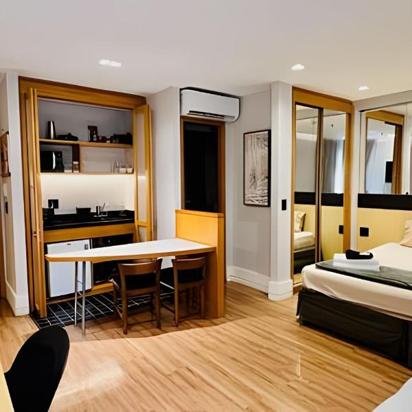 Studio com cama king a 500m da Faria Lima - Foto 4