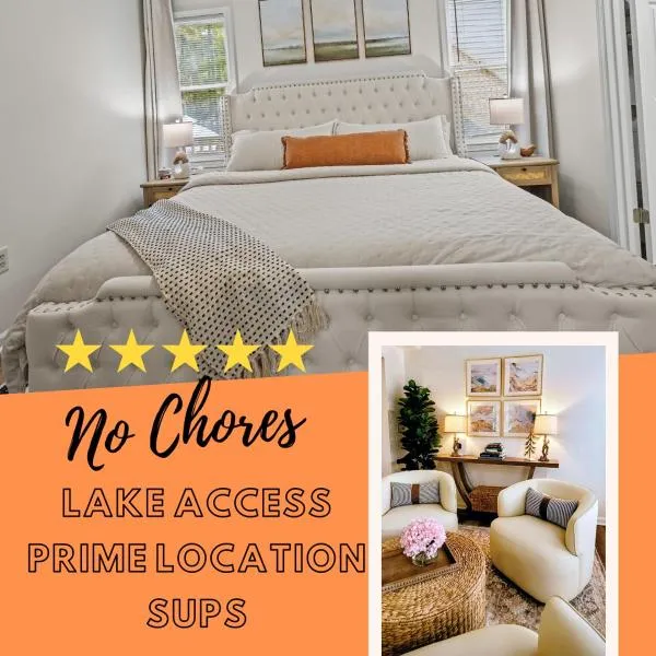 Viesnīca ClemsonILakesideIParkPassIPizzaOvenlYouTubeTVlFirePit pilsētā Endersona