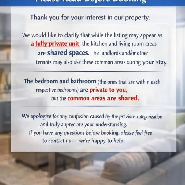 Grace Sweet Homes Kingsize Bedroom NOT A PRIVATE HOUSE - SHARED AMENITIES, מלון בריצ'מונד