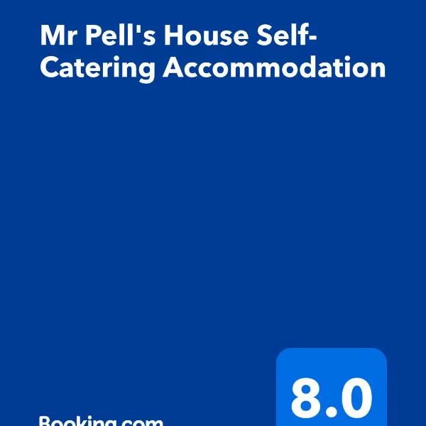 Mr Pell's House Self-Catering Accommodation, hotel Jeffreys Bayben