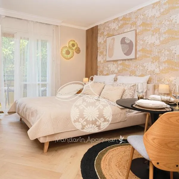 Mandarin Apartment, hotel en Harkány