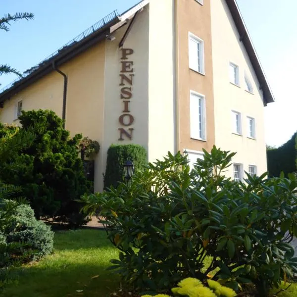 Gaststätte & Pension Jiedlitz, hotel v destinaci Burkau