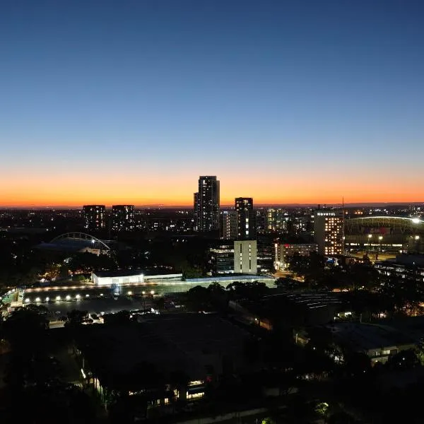 SkyView Stay - Sydney Olympic Park, viešbutis Sidnėjuje