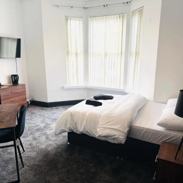 Residency rooms Liverpool, hótel í Wallasey