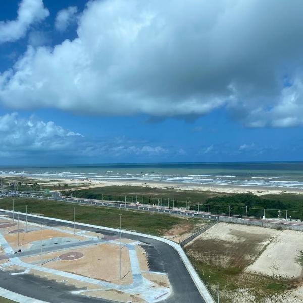 Apartamento com vista para o mar e banheira