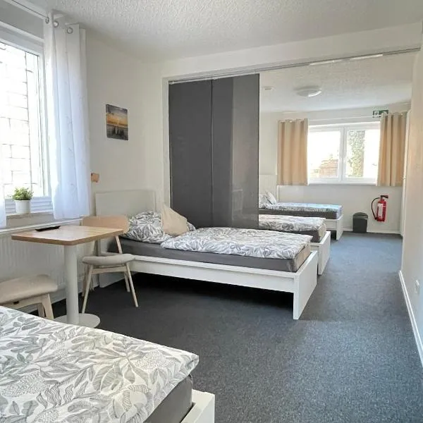 Jans 4 Personen Apartment Herten NRW Veltins Arena Küche P WLAN mit Code, hotel v destinaci Herten