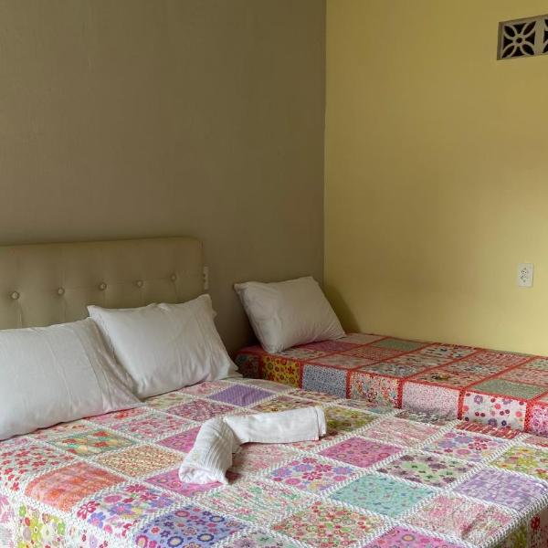 Flat casa de madeira