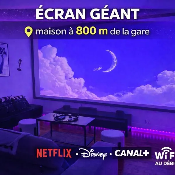 Cinéma Privé Maison Cosy Romantique, ξενοδοχείο σε Riom