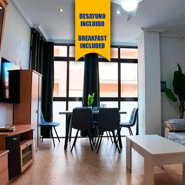 Apartalux San Pedro Playa, hotel di San Pedro del Pinatar