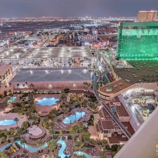MGM Signature-34-602 1Br 2Ba Balcony Jacuzzi Suite, Hotel in Las Vegas