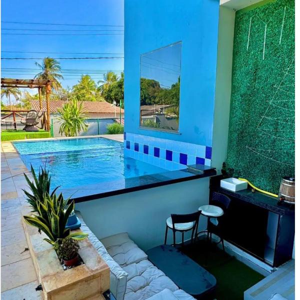 Chácara Clube Raposa, piscina, sauna, 6 qts, esportes areia, campo gramado - Foto 4