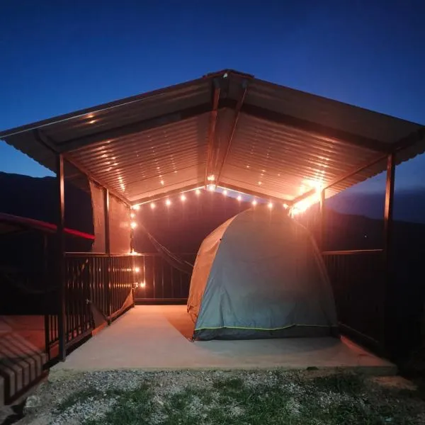 Camping vista hermosa, hotel a Macanal