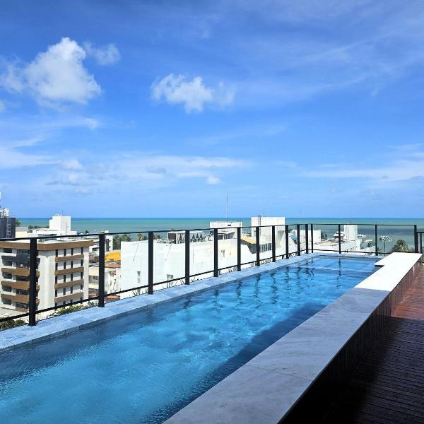 Lindo Studio com Vista Mar em Tambaú