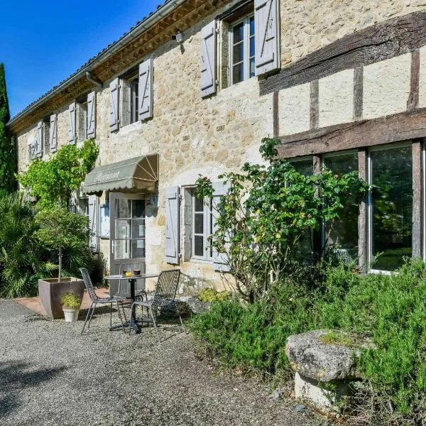 Logis Hôtel La Ferme de Flaran, hotel en Maignaut