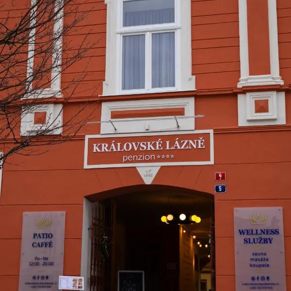 Viesnīca Penzion Královské lázně pilsētā Podebradi