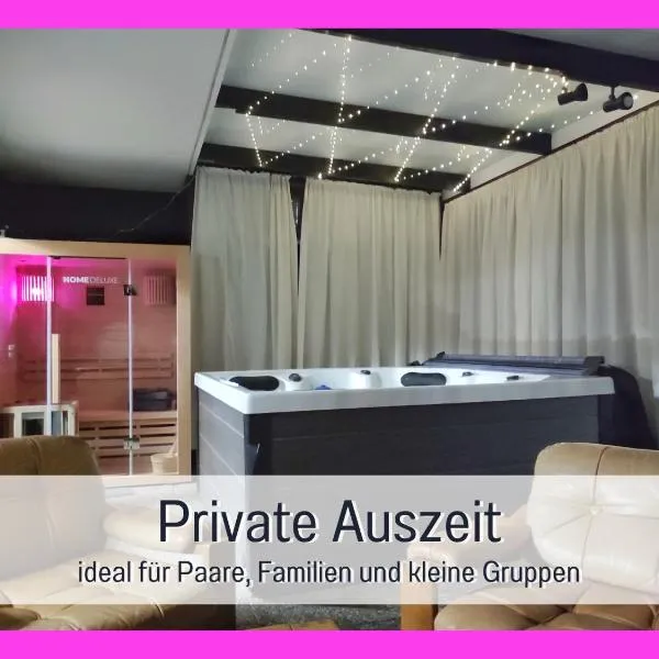 Germersheimer Rhein-Idylle Sauna, Whirlpool und Bubble, hotel a Germersheim