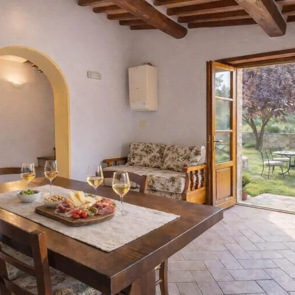 Pugnano Alto - appartamento Tabacco, hotel en Lisciano Niccone